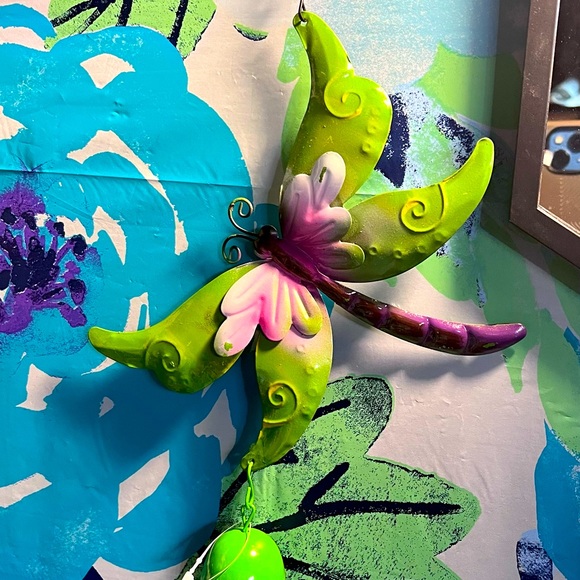 Decorative dragonfly wind-chimes - Picture 6 of 11